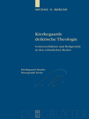 cover image of Kierkegaards deiktische Theologie